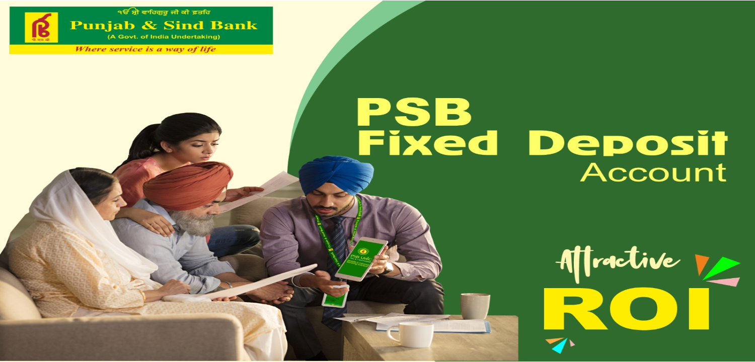 The latest Punjab & Sind Bank FD interest rates for different durations, with a maximum rate of 7.50% 