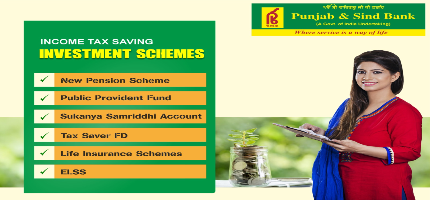 Discover the Best Tax-Saving Schemes in India offered by Punjab & Sind Bank, including government-backed tax-saving investments to maximize your savings and secure your financial future